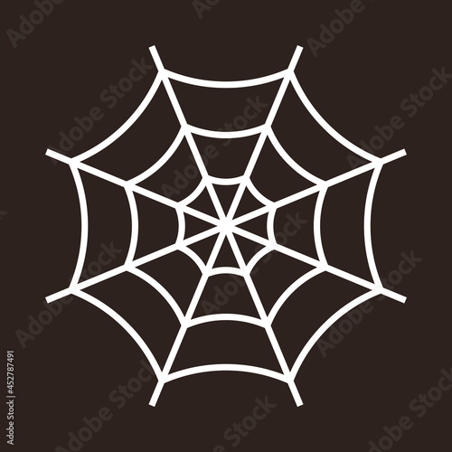 Spiderweb. Cobweb icon