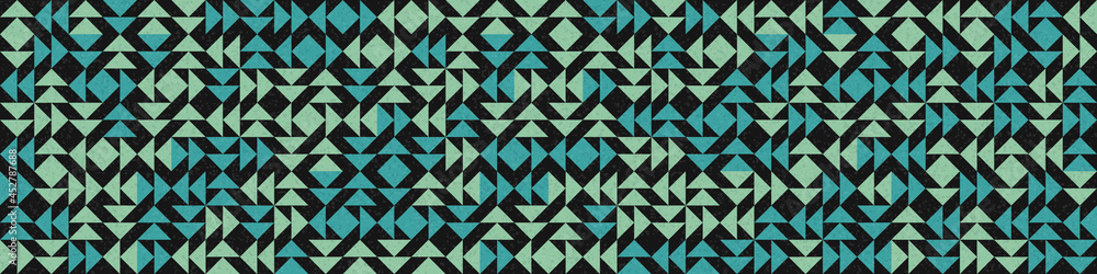 Obraz premium Abstract Geometric Pattern generative computational art illustration
