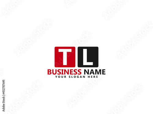 TL T&L Letter Type Logo Image, tl Logo Letter Vector Stock photo