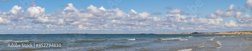 panorama of the coast