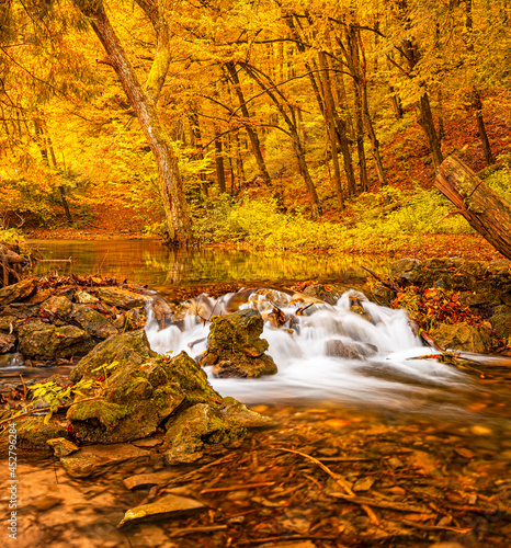 Waterfall at Szalajka valle...