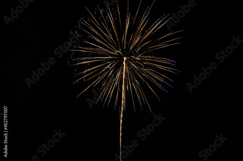 August Fireworks by the lake.