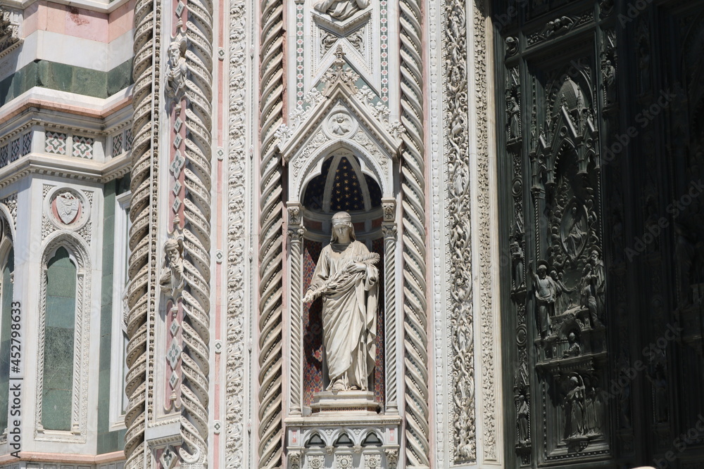 Detalhe da catedral da Florença