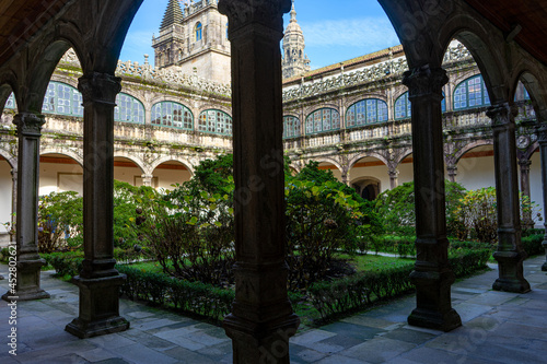 Fotografiet Santiago de Compostela - Palace of Fonseca