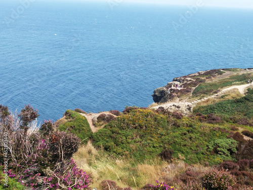 Canvas Print Bray to Greystones - Cliff walk, Bray, dublin, Ireland