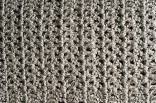 texture hand knitted wool gray background wallpaper