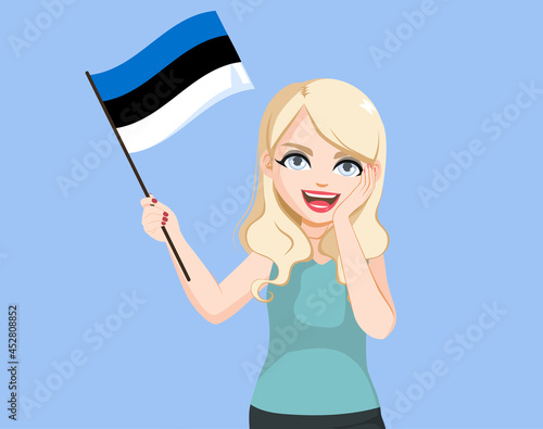 Attractive blonde Estonian ...