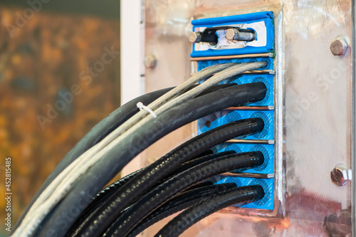 Electrical cords in fire pa...