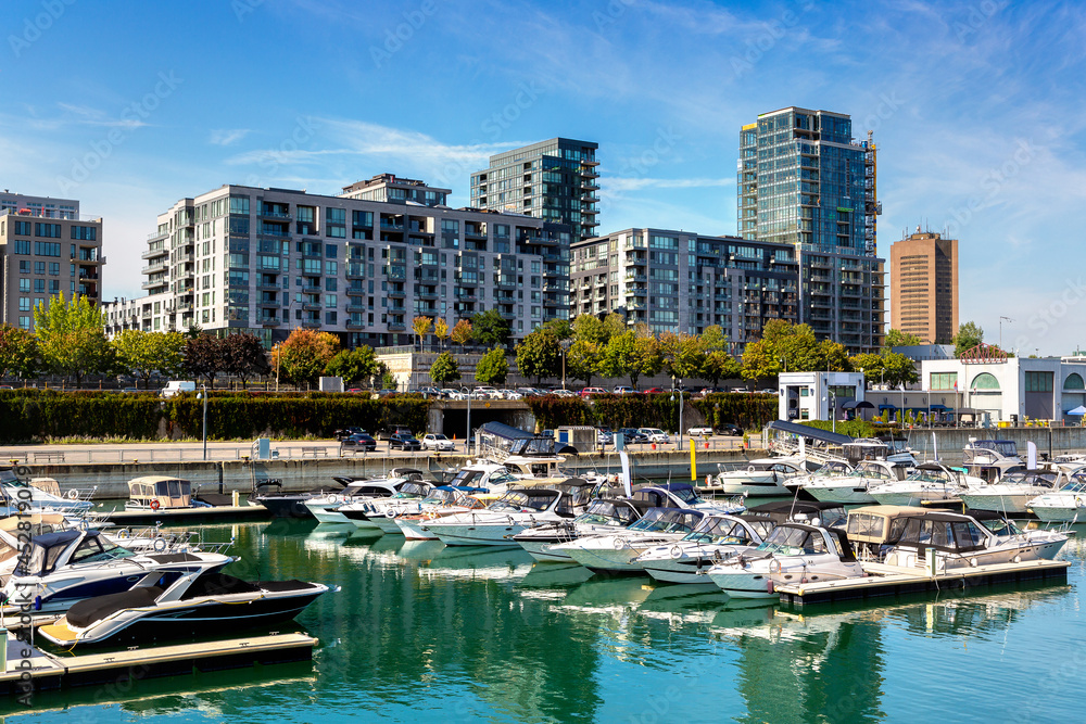 Obraz premium Cityscape of Montreal, Canada