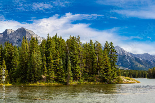 Johnson lake in Banff