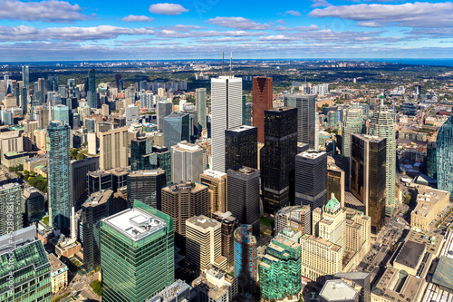 Photography Aerial view of Toronto
