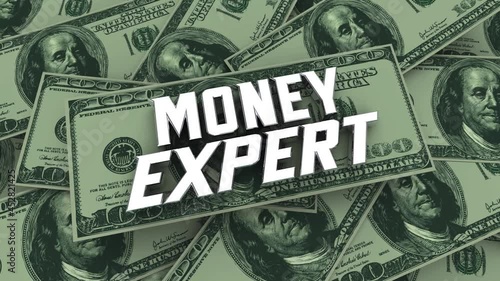 Money Expert Personal Financial Adviser Budget Advice Grow Wealth Rich 3d Animation photo