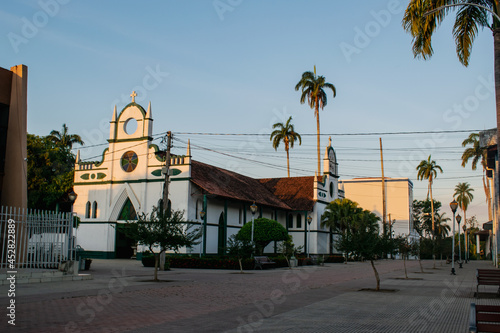 church of blanket pando bolivia photo