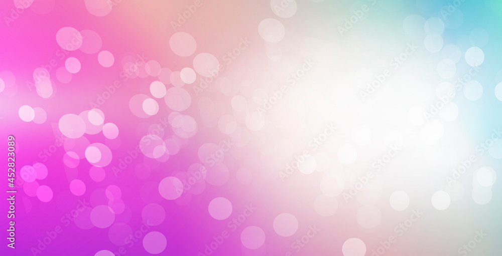 abstract bokeh background pink and yellow