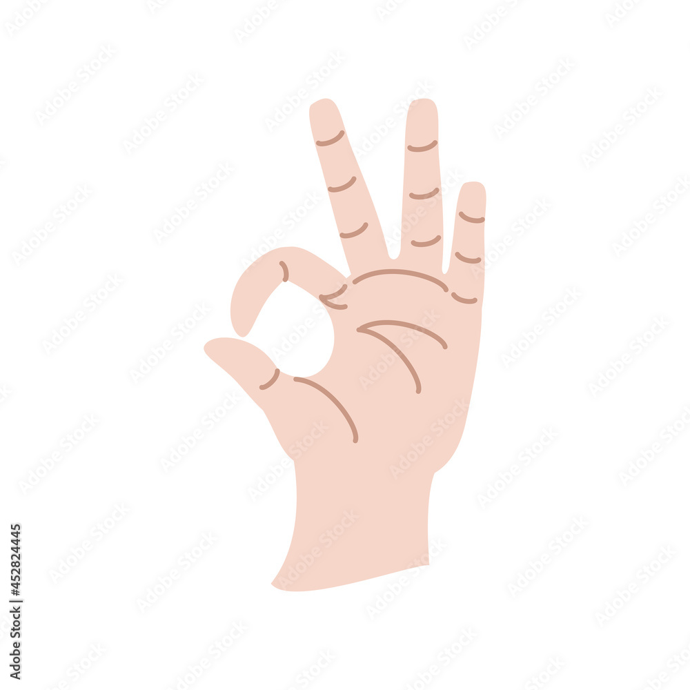 hand ok gesture hand ok gesture