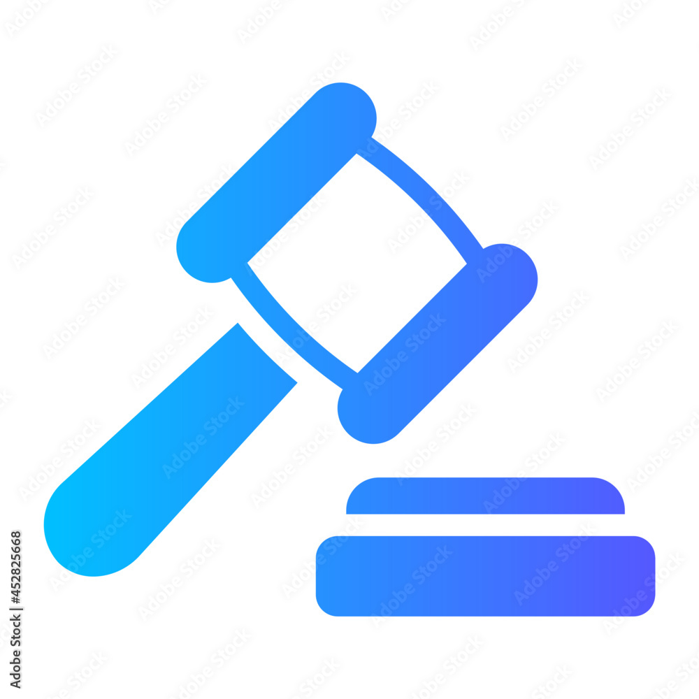 auction gradient icon auction gradient icon