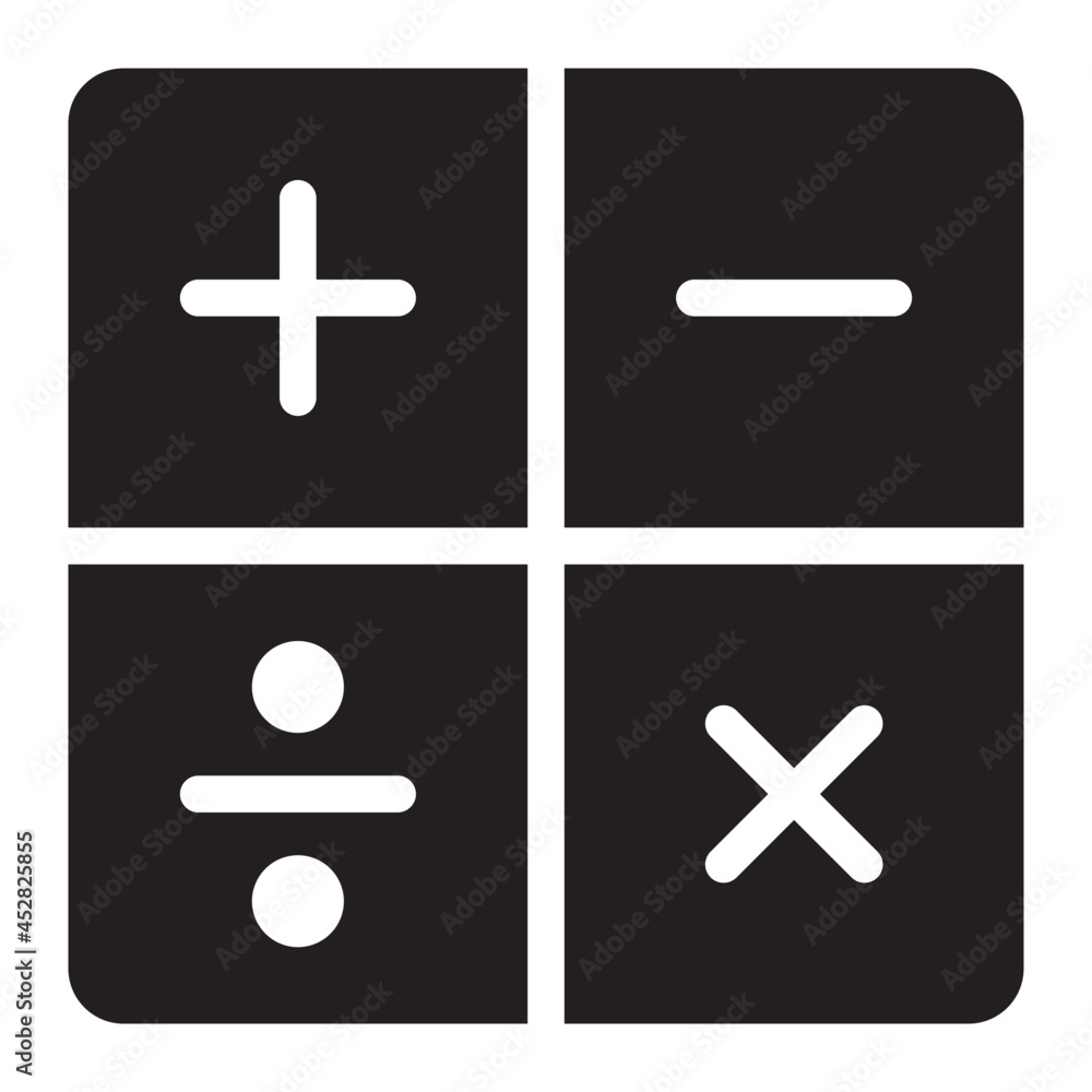 calculate glyph icon calculate glyph icon