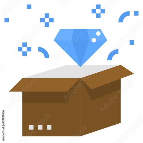 value flat icon