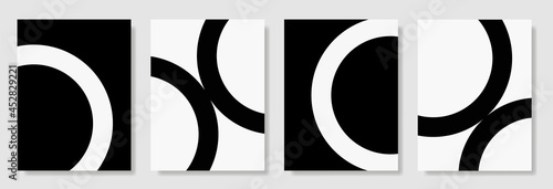 Imagined geometric circles of different tones to create balanced and appealing combinations on sing muted and dark tones. Related minimal wall art, print art, and everything home decoration. 