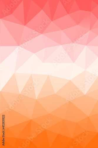Triangle gradation abstract vector, for cover design and background illustration 