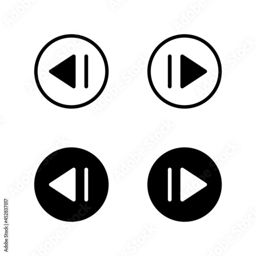 next and previous arrow icon Free Download next and previous arrow icon - GFXLoad