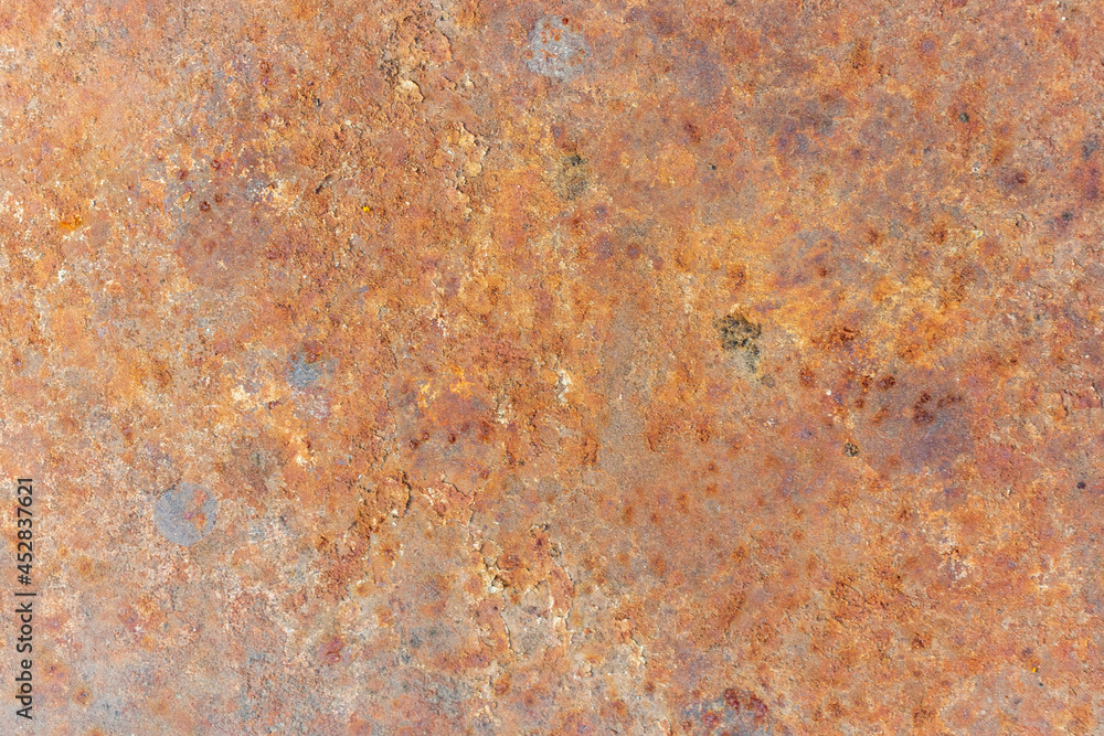 Rusty metal texture, urban rustic metal bacground