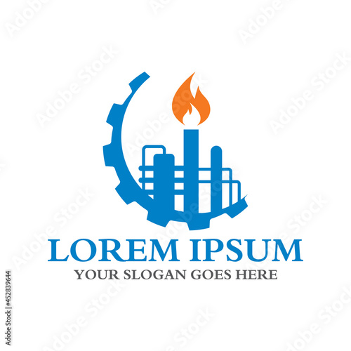 factory industry logo , industrial logo