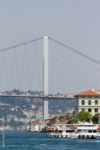 The Bosphorus Bridge in Istanbul