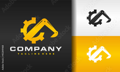 excavator gear logo