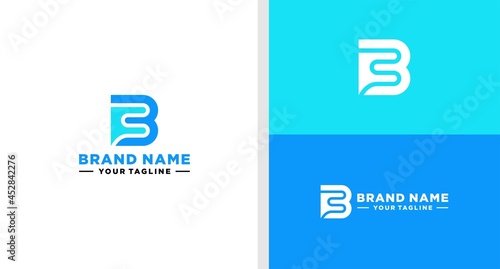 BF MONOGRAM LOGO BOLD EDITABLE