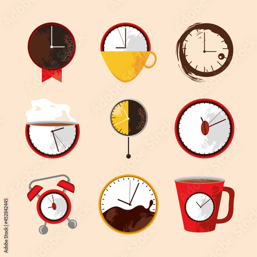 coffee time and break