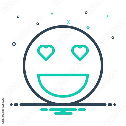 Mix icon for lovely