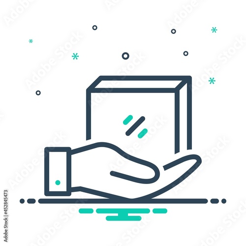 Mix icon for receiver