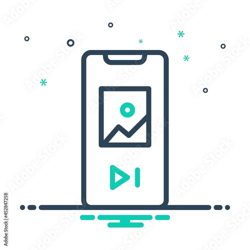 Mix icon for skip
