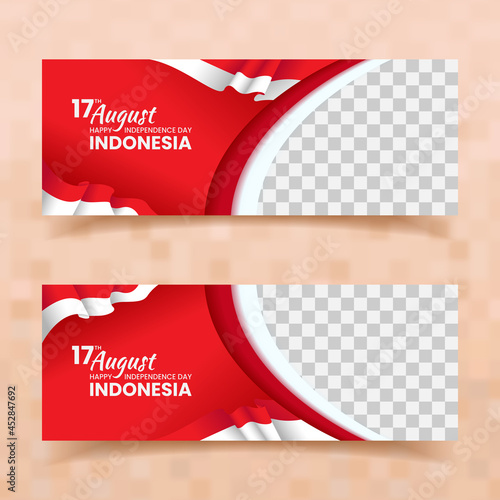 indonesia independence day 17 august banners