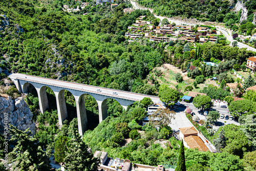 Eze France Viaduct bridge view