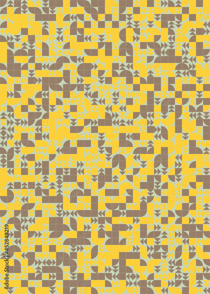 Abstract Geometric Pattern generative computational art illustration Abstract Geometric Pattern generative computational art illustration
