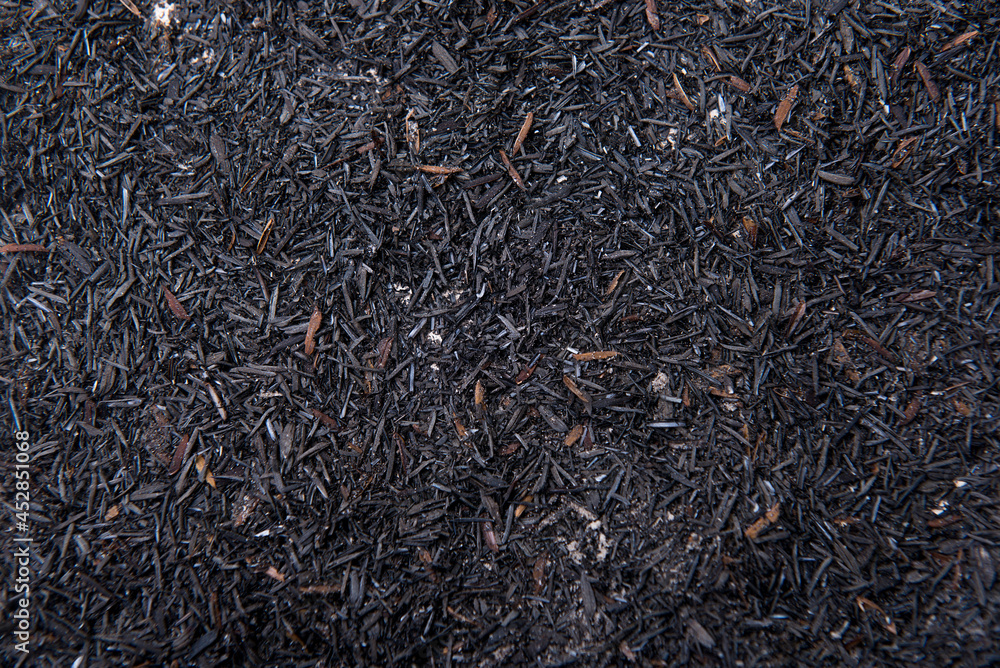 Close up view of soil ground texture Close up view of soil ground texture