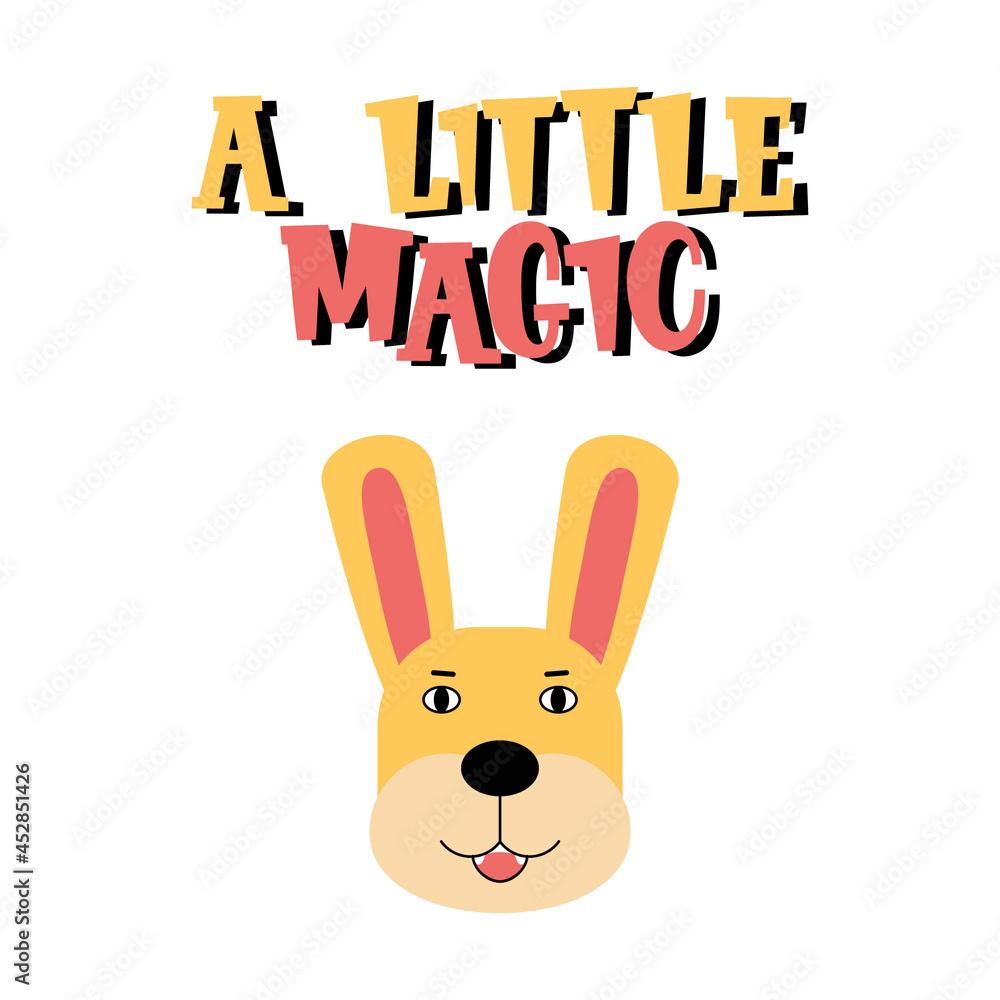 Rabbit head illustration Rabbit head illustration