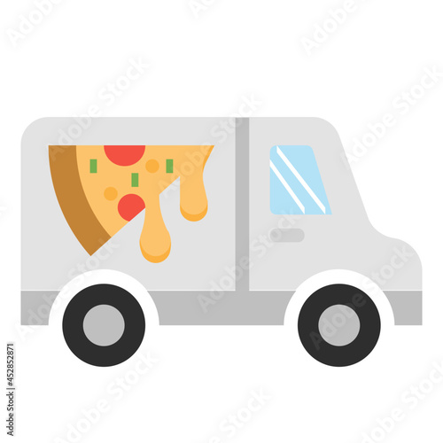 pizza flat icon