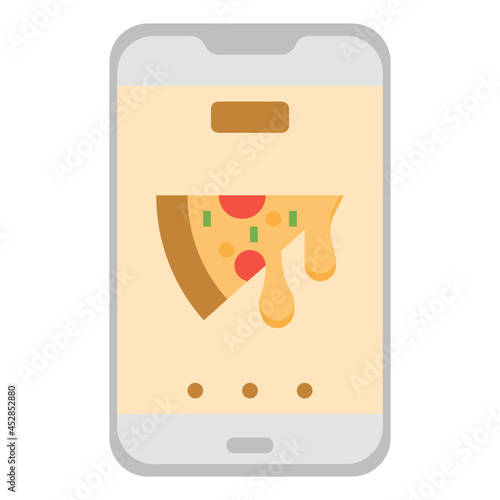 pizza flat icon