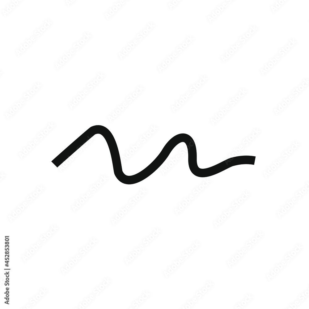 vector drawing of a pen scribble vector drawing of a pen scribble