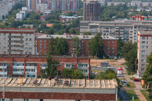 roofs of multi-storey buildings