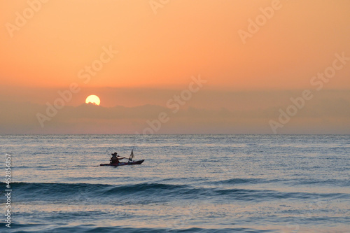 sunset on the sea © VicenteManuel