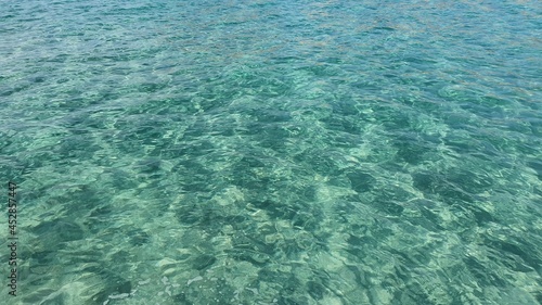 Blue lagoon in Comino Island in Malta