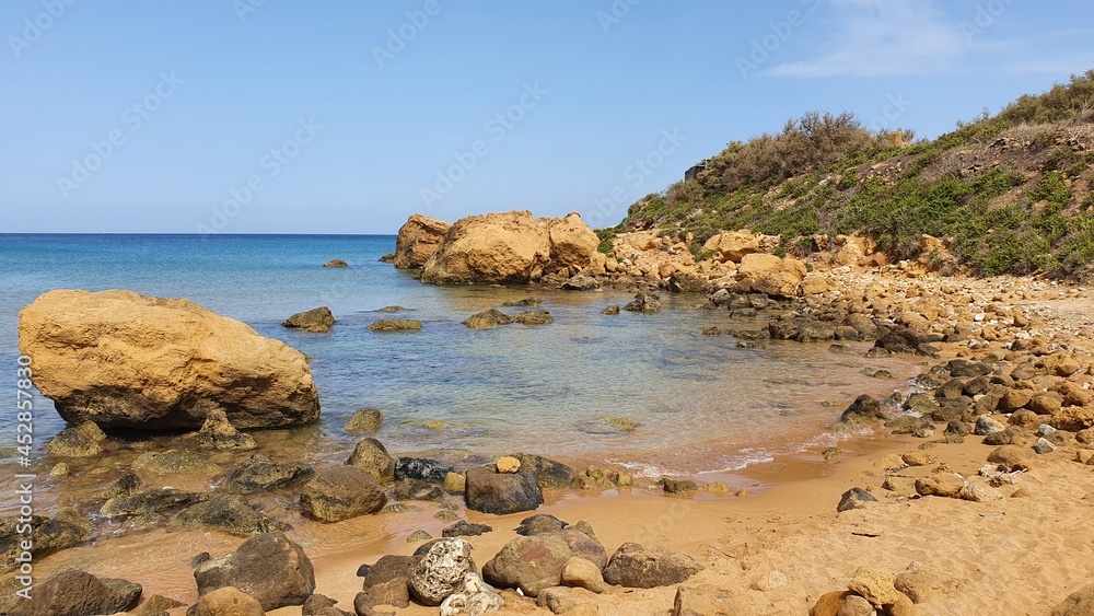 beach on gozo in malta