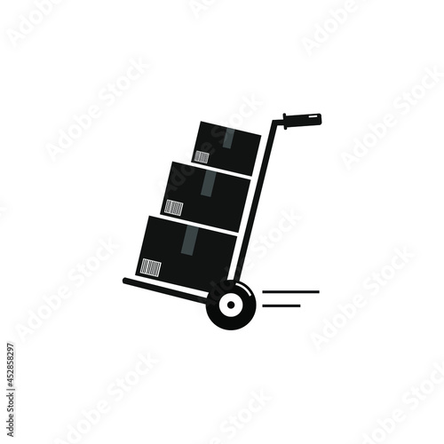 vector image of a porter