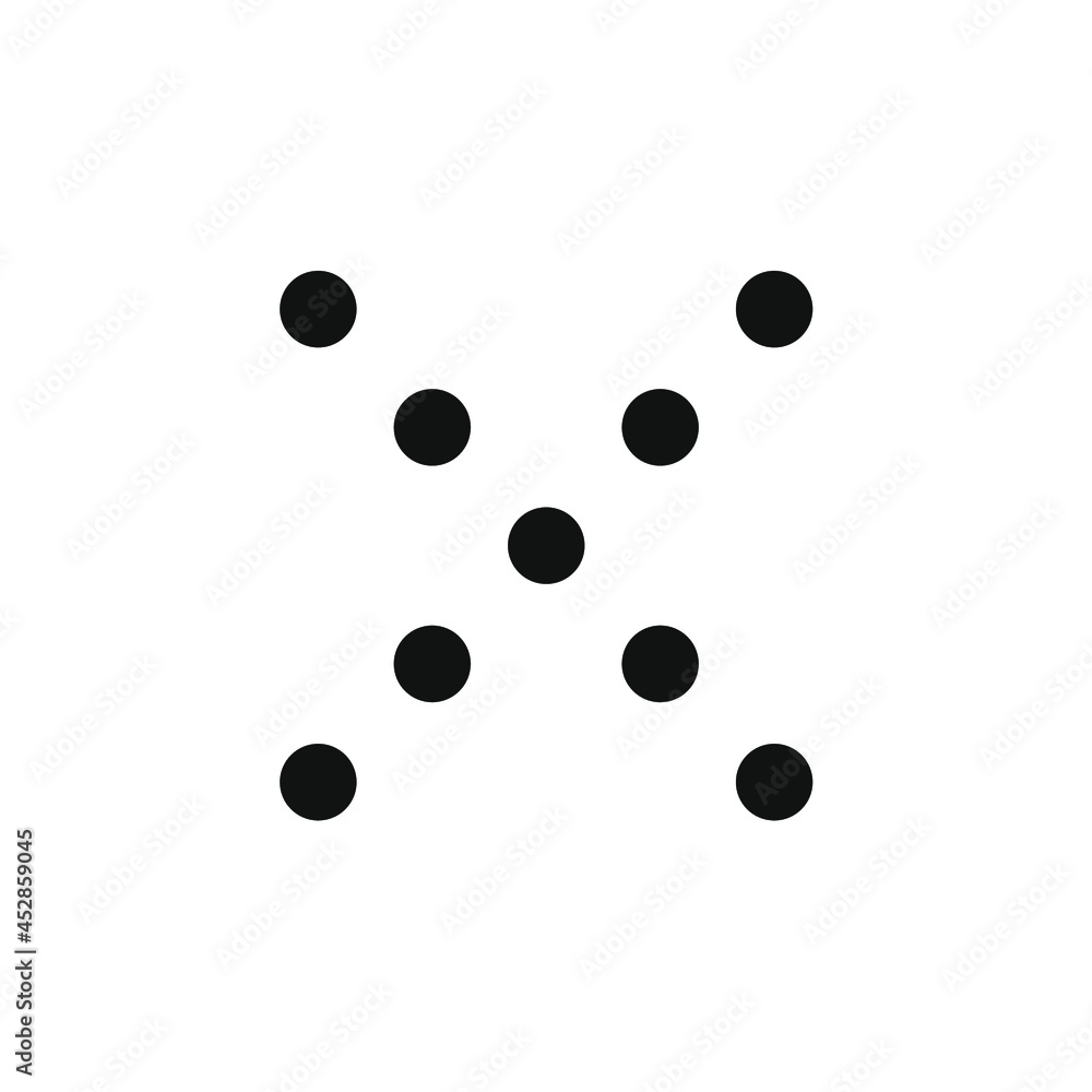 a collection of small circles forming a cross a collection of small circles forming a cross