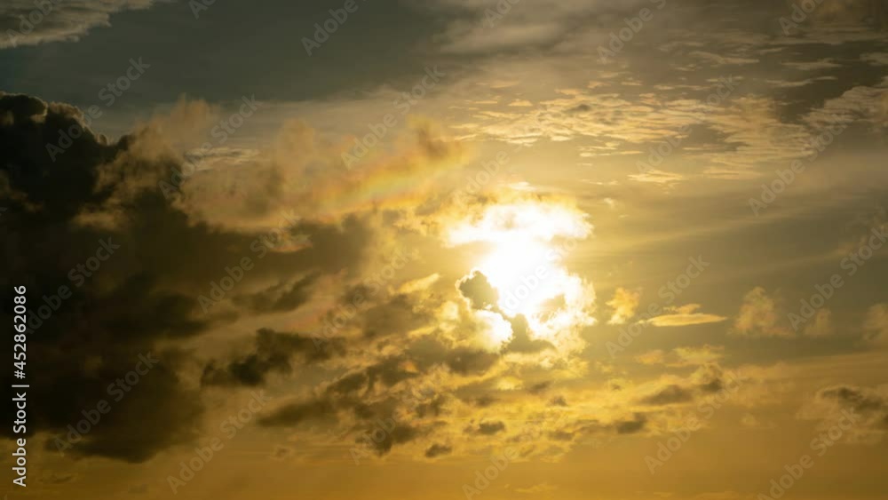 Cloudscape Time Lapse background Amazing sunset or sunrise dramatic sky colorful clouds rolling dark sunset sky Beautiful light of nature landscape Cloudscape Time Lapse background Amazing sunset or sunrise dramatic sky colorful clouds rolling dark sunset sky Beautiful light of nature landscape