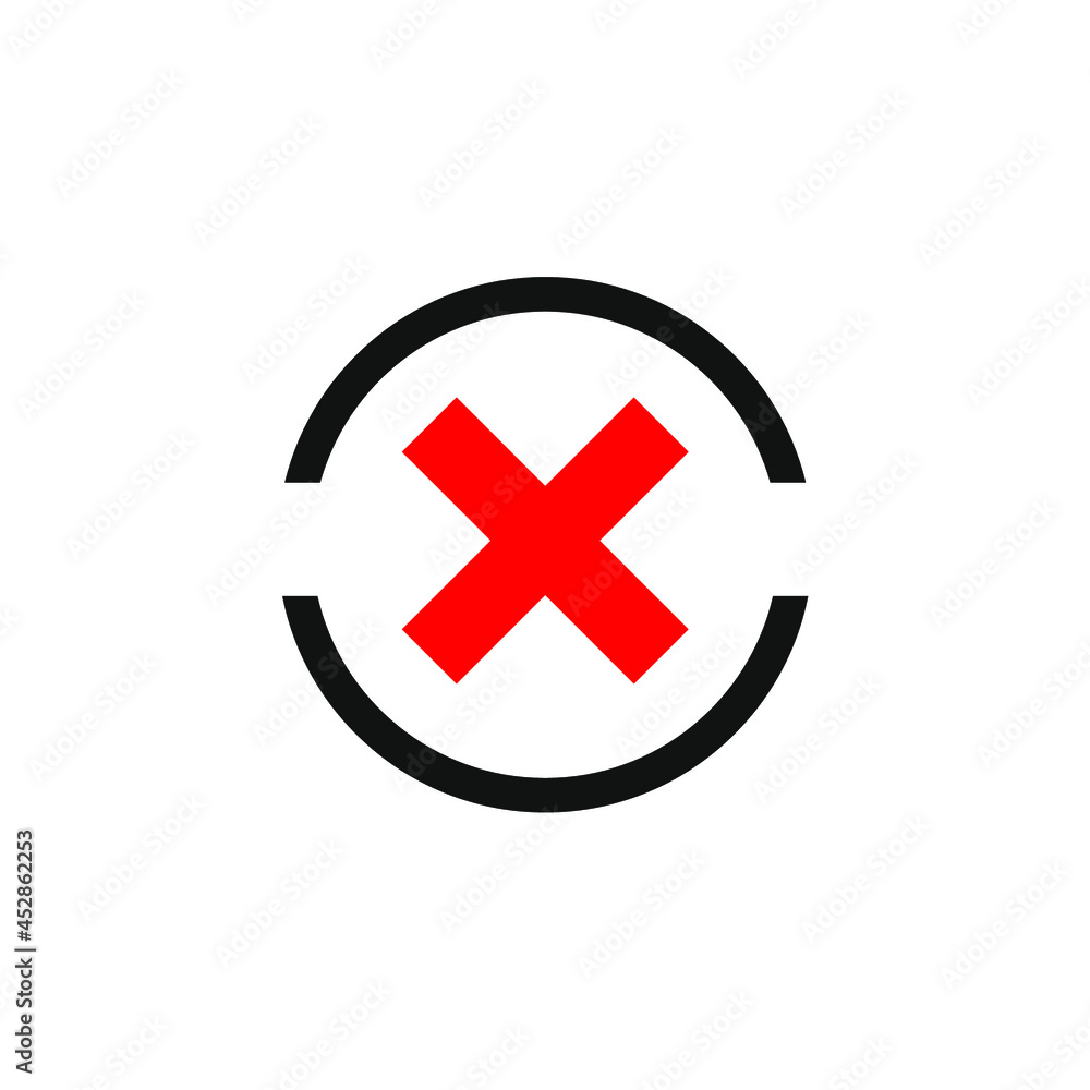 Obraz premium the cross in the middle of the truncated circle